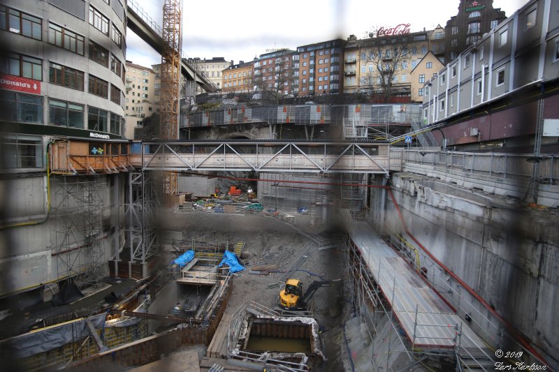 Stockholm Slussen januari 2019