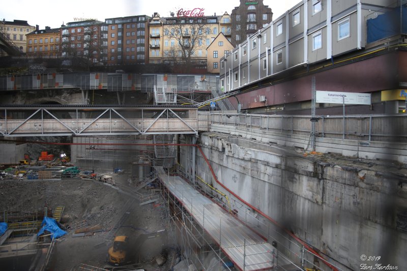 Stockholm Slussen januari 2019