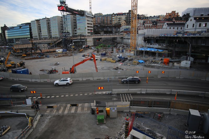 Stockholm Slussen januari 2019