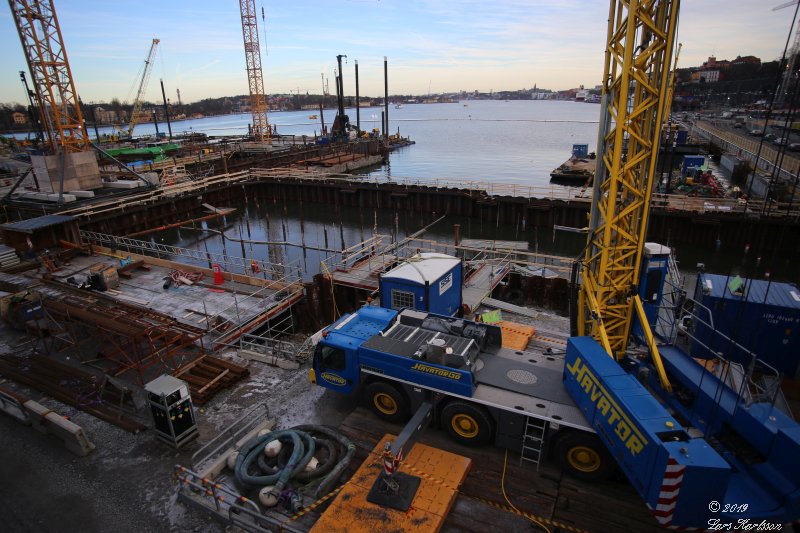 Stockholm Slussen januari 2019