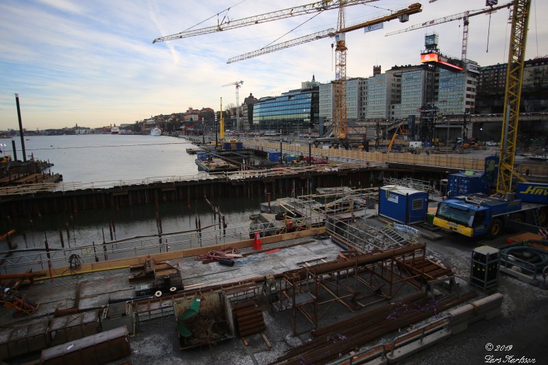 Stockholm Slussen januari 2019