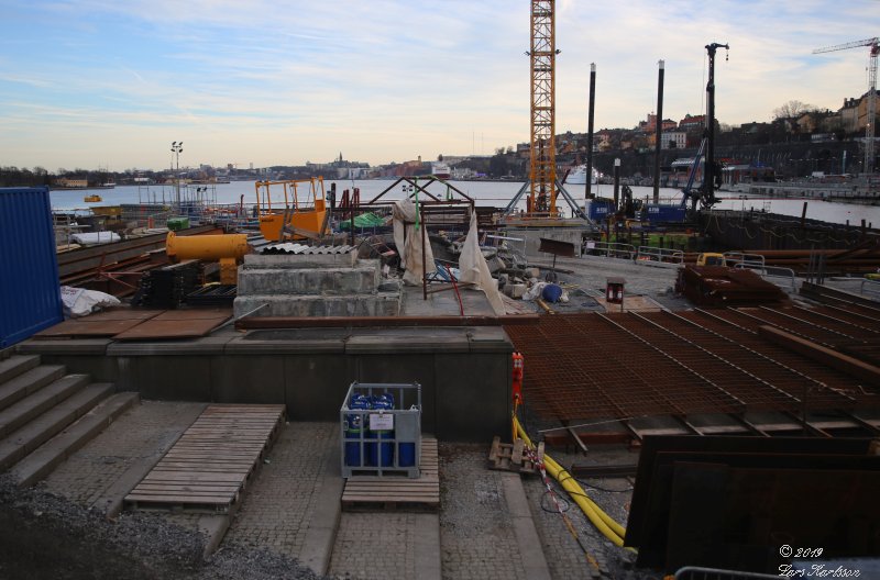 Stockholm Slussen januari 2019