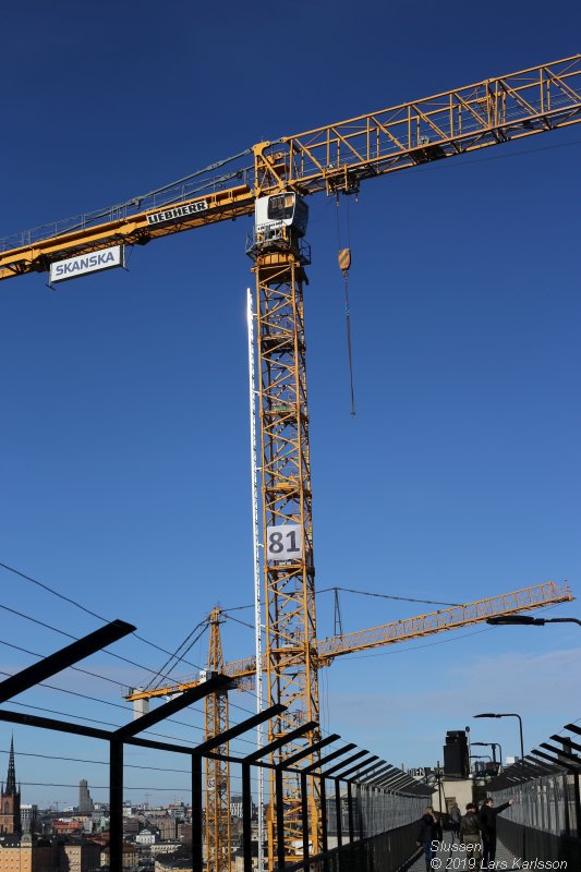 Stockholm Nya Slussen mars 2019