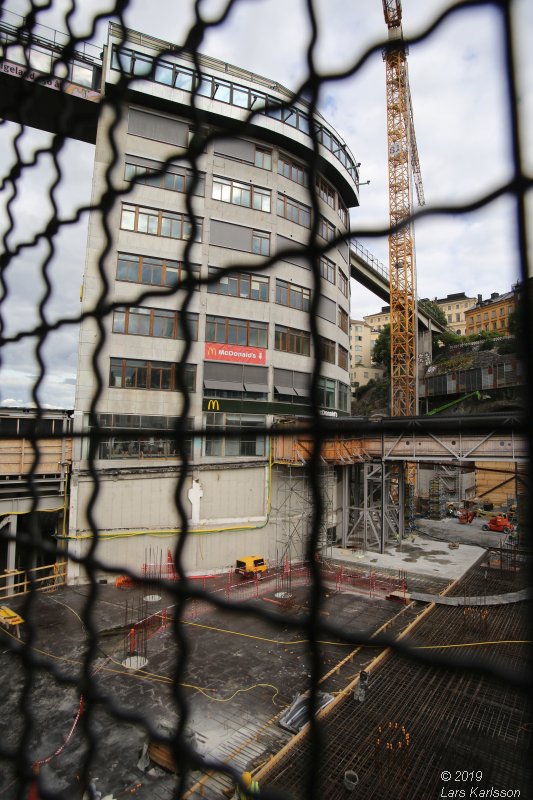 Stockholm Nya Slussen mars 2019