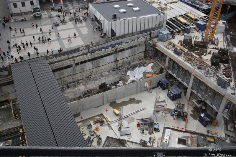 Stockholm Nya Slussen mars 2019