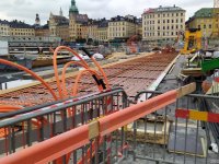 Slussen och slusskanalen 2023 september