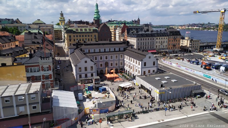 Stockholm Nya Slussen, Vattentorget invigs, Nationaldagen 6:e juni 2024