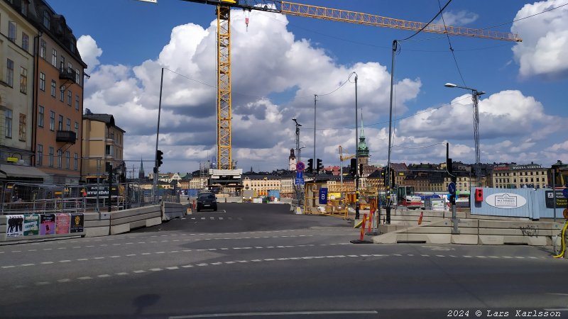 Stockholm Nya Slussen, Vattentorget invigs, Nationaldagen 6:e juni 2024