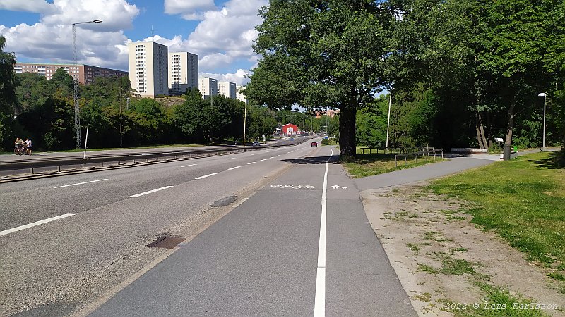 Västra Stambanan, Liljehomlen till Södra Station