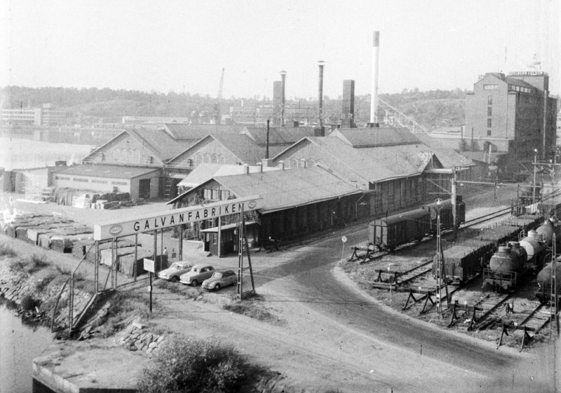 Liljeholmens f.d. station. Källa: Stockholmskällan