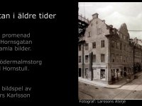 Horngatan i Stockholms, 1880 till 1944