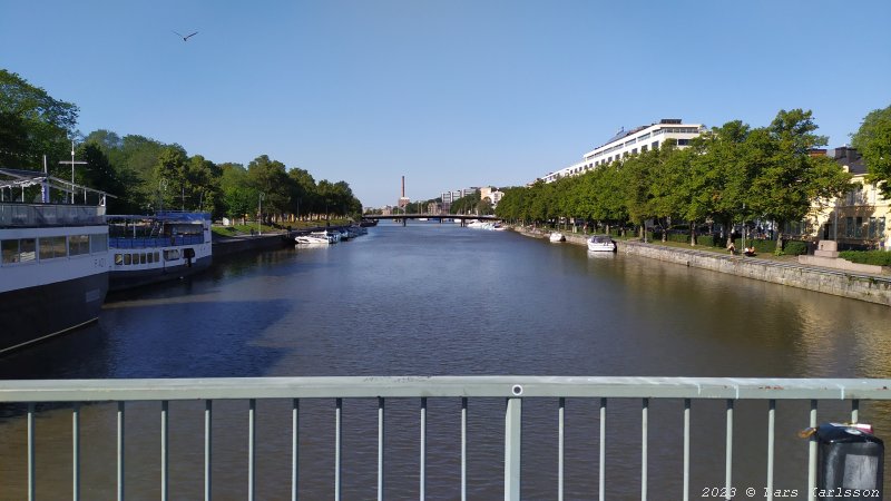 A cruise to Turku (Åbo) in Finland, 2023