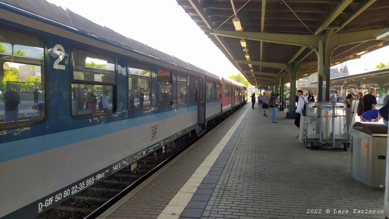 Travel in Northern Germany by ferry, buses and trains, 2022