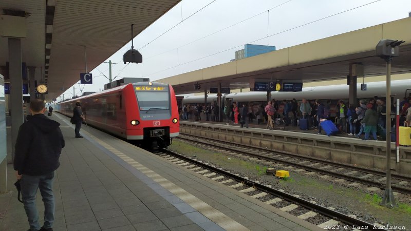 Souther Germany by train, 2023