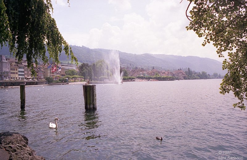 A visit to Switzerland, 1988