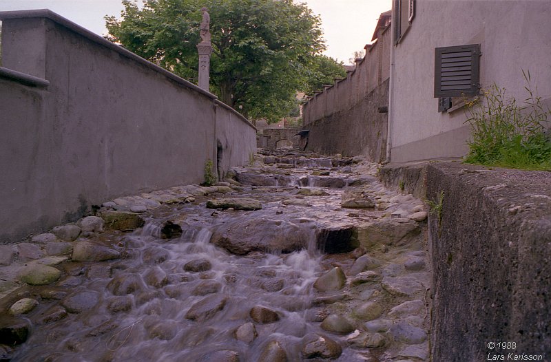 A visit to Switzerland, 1988