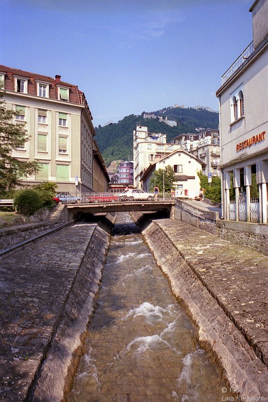 A visit to Switzerland, 1988