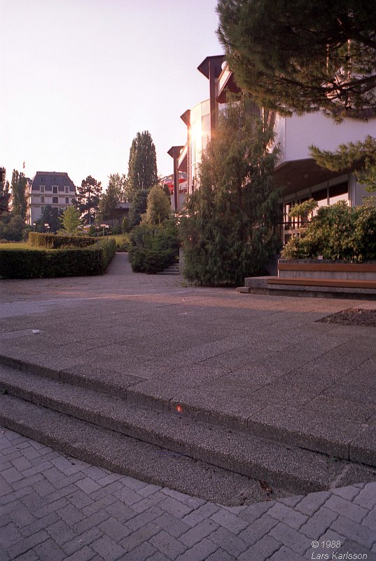 A visit to Switzerland, 1988