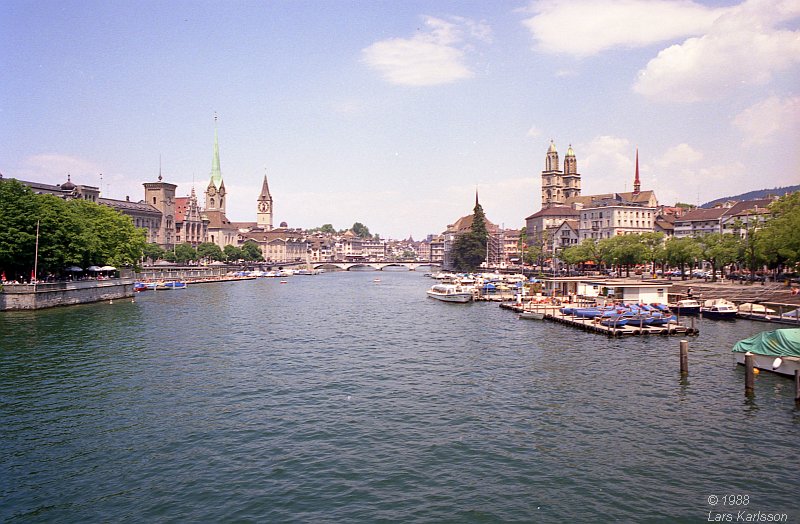 A visit to Switzerland, 1988