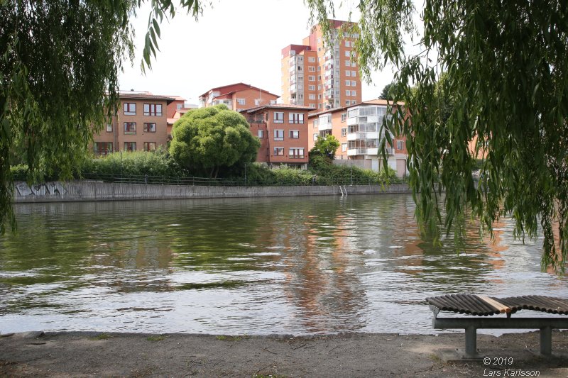 My travels in Sweden: A walk along Motala Ström in Norrköping, 2019