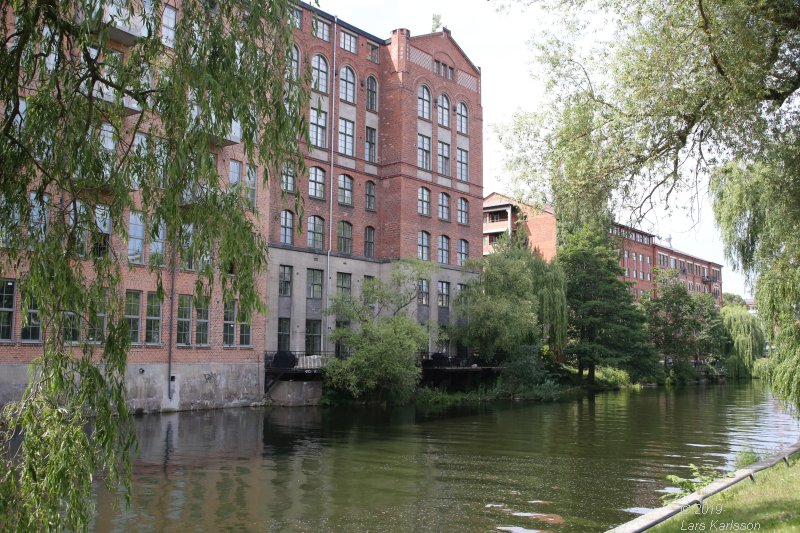 My travels in Sweden: A walk along Motala Ström in Norrköping, 2019