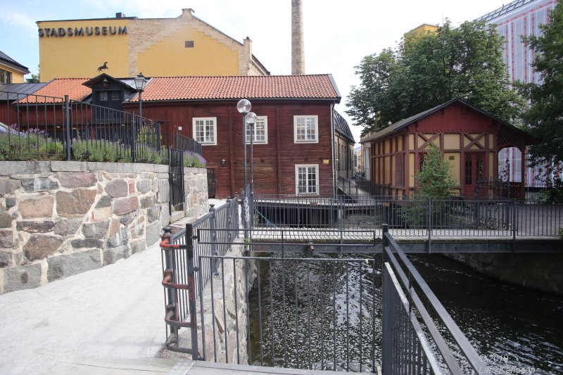 My travels in Sweden: A walk along Motala Ström in Norrköping, 2019