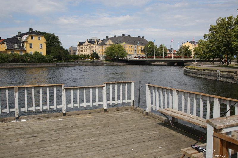 My travels in Sweden: A walk along Motala Ström in Norrköping, 2019