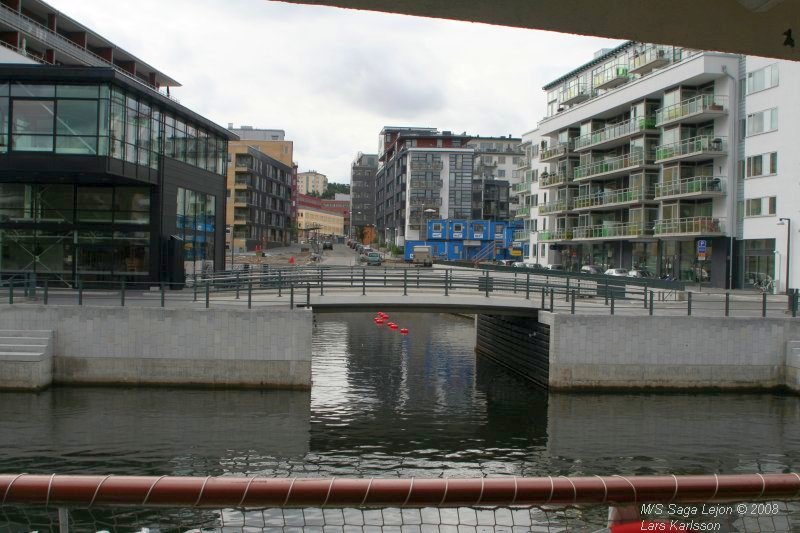 A cruise with M/S Saga Lejon, from Stockholm to Nyköping, 2008