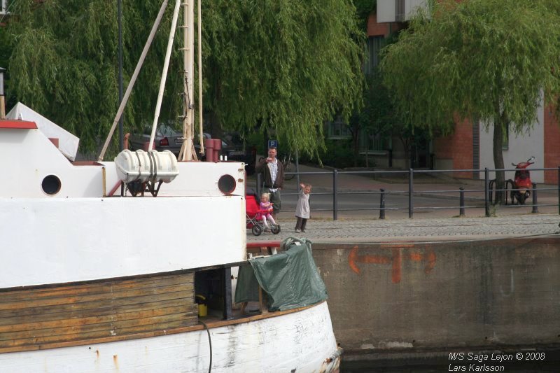 A cruise with M/S Saga Lejon, from Stockholm to Nyköping, 2008