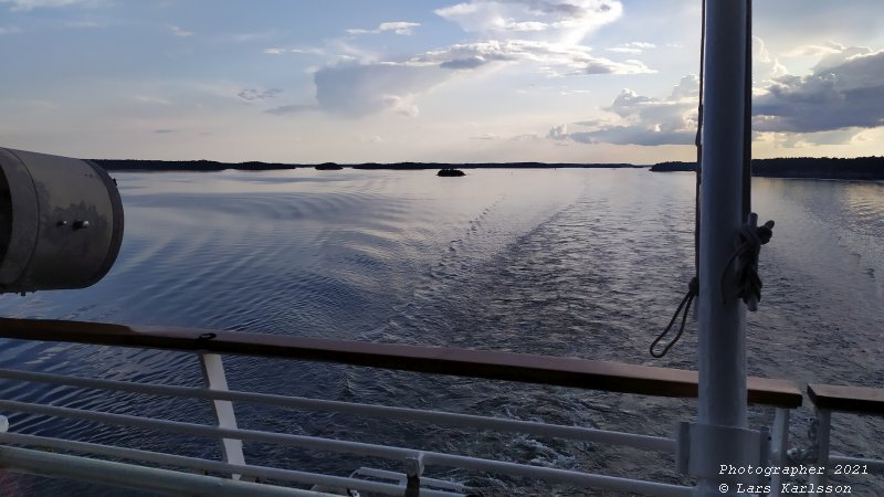 A cruise from Stockholm to Härnösand, Höga Kusten and back to Stockholm, 2021