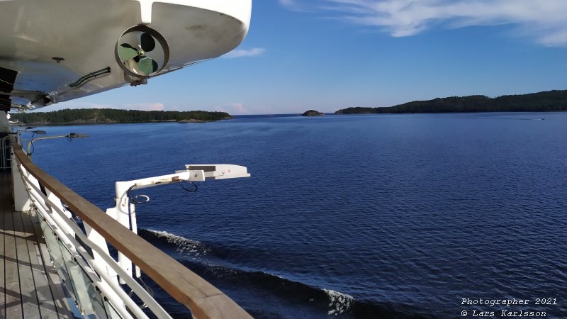 A cruise from Stockholm to Härnösand, Höga Kusten and back to Stockholm, 2021