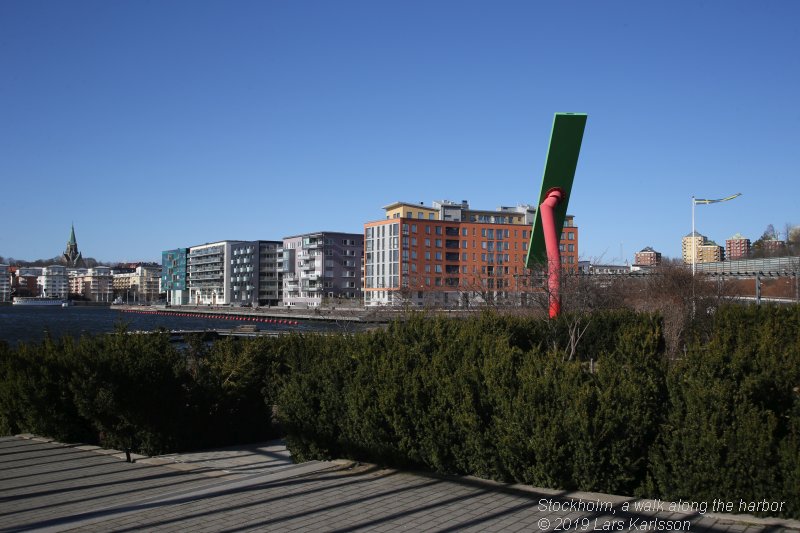 Walks along Stockholm City's harbors: Hammarby Sjöstad's and Soutern Stockholm city's harbors, 2019