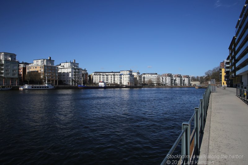 Walks along Stockholm City's harbors: Hammarby Sjöstad's and Soutern Stockholm city's harbors, 2019