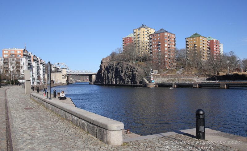 Walks along Stockholm City's harbors: Hammarby Sjöstad's and Soutern Stockholm city's harbors, 2019