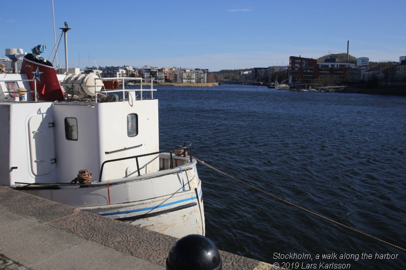 Walks along Stockholm City's harbors: Hammarby Sjöstad's and Soutern Stockholm city's harbors, 2019