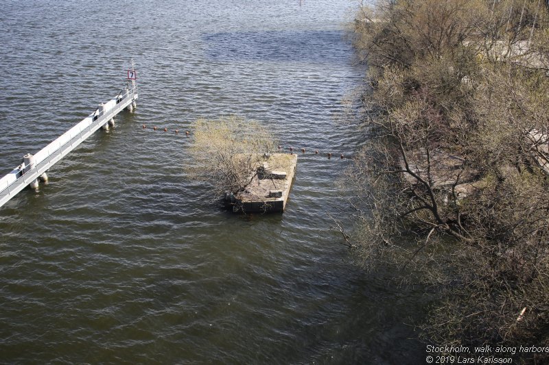 Walks along Stockholm City's harbors: From Årstadal to Eriksdal, 2019