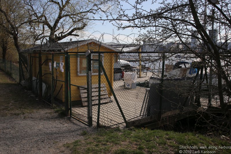 Walks along Stockholm City's harbors: From Årstadal to Eriksdal, 2019