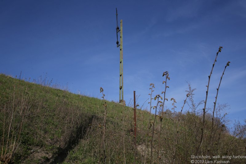 Walks along Stockholm City's harbors: From Årstadal to Eriksdal, 2019