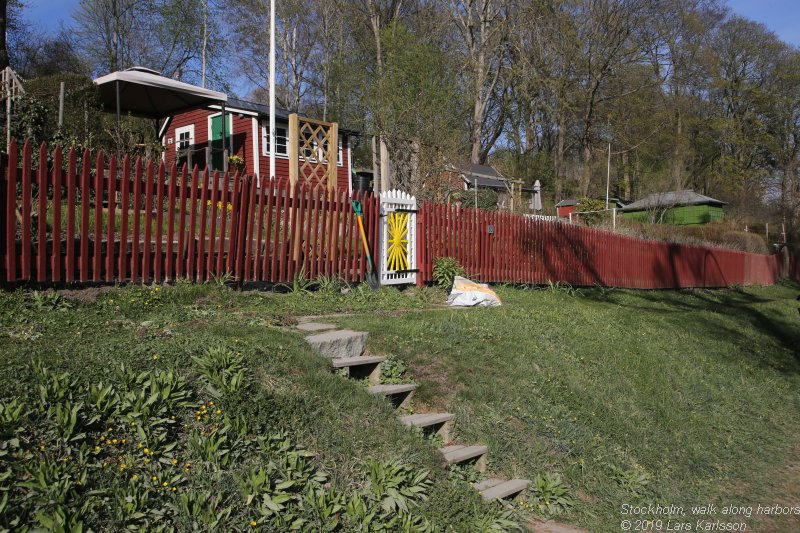 Walks along Stockholm City's harbors: From Årstadal to Eriksdal, 2019