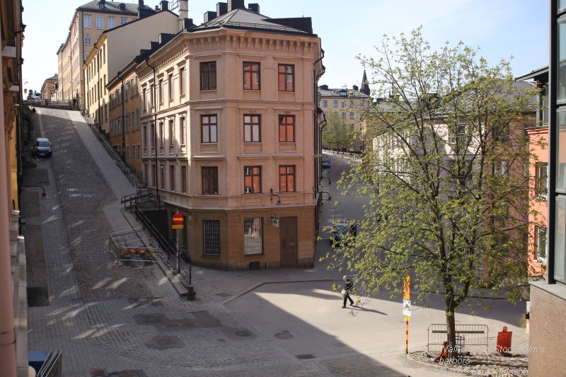 Walks along Stockholm City's harbors: From Slussen to Liljeholmen, 2019