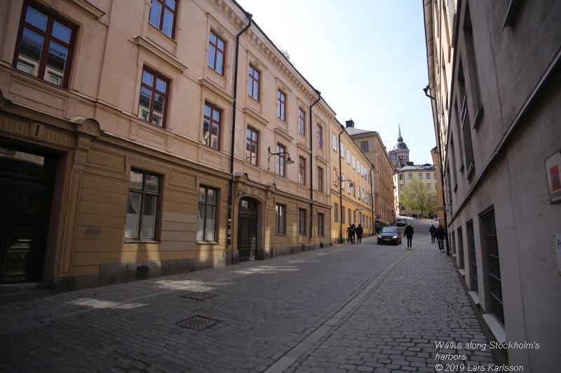 Walks along Stockholm City's harbors: From Slussen to Liljeholmen, 2019