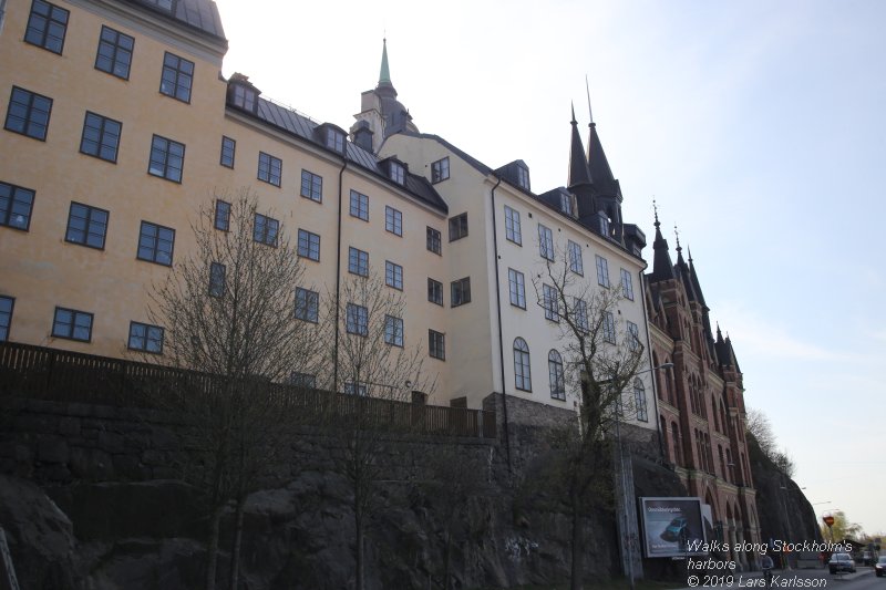 Walks along Stockholm City's harbors: From Slussen to Liljeholmen, 2019