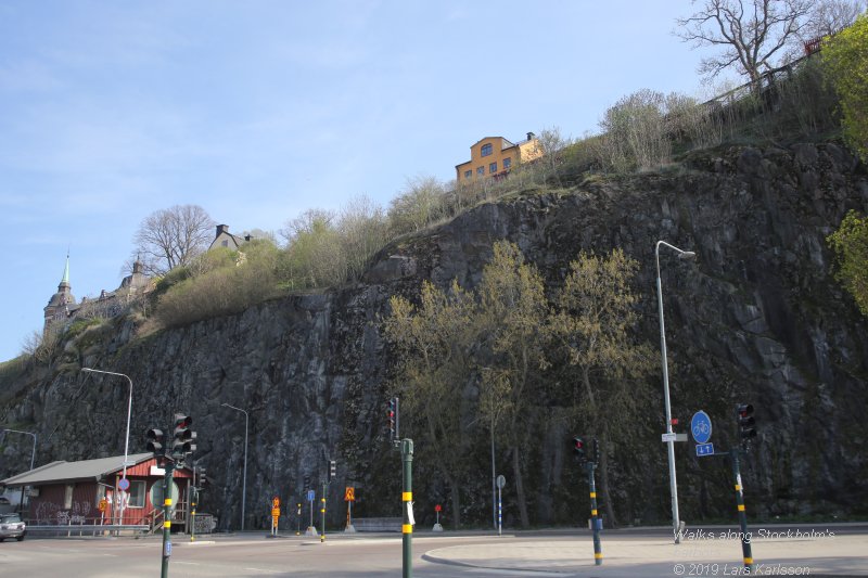 Walks along Stockholm City's harbors: From Slussen to Liljeholmen, 2019