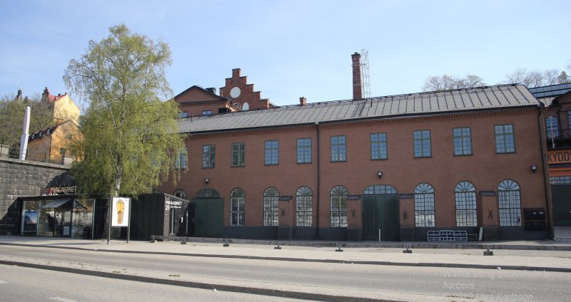 Walks along Stockholm City's harbors: From Slussen to Liljeholmen, 2019