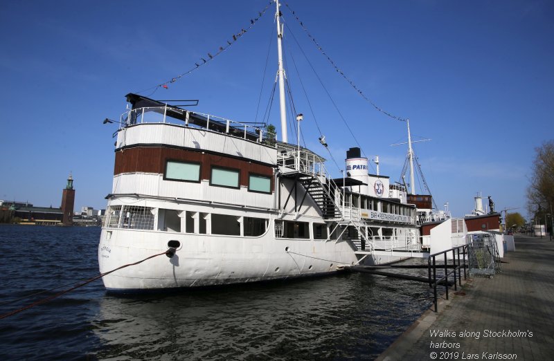 Walks along Stockholm City's harbors: From Slussen to Liljeholmen, 2019