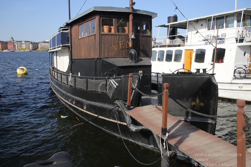 Walks along Stockholm City's harbors: From Slussen to Liljeholmen, 2019