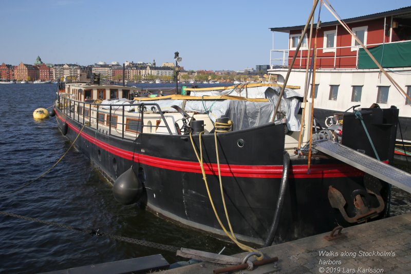 Walks along Stockholm City's harbors: From Slussen to Liljeholmen, 2019