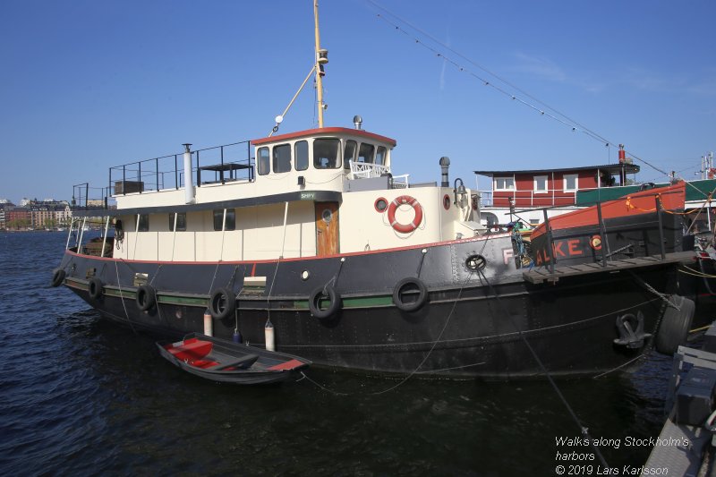 Walks along Stockholm City's harbors: From Slussen to Liljeholmen, 2019