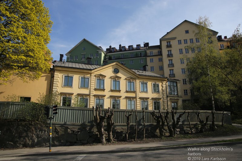 Walks along Stockholm City's harbors: From Slussen to Liljeholmen, 2019