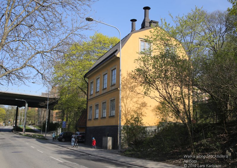 Walks along Stockholm City's harbors: From Slussen to Liljeholmen, 2019